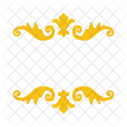 Gold acanthus  Icon