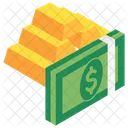 Gold Metal Finance Icon