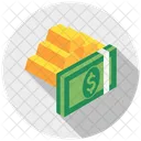 Gold Metal Finance Icon
