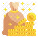 Gold Bag  Icon