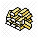 Gold Bar  Icon