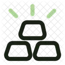 Gold Bar  Icon