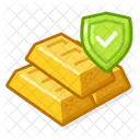 Gold Bar Safety  Icon