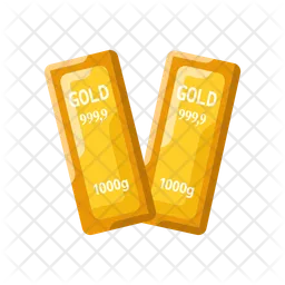 Gold Bars  Icon