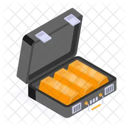 Gold Bars  Icon