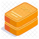 Gold Bars Wealth Icon