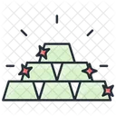Gold bricks  Icon