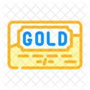 Gold Credit Card Symbol