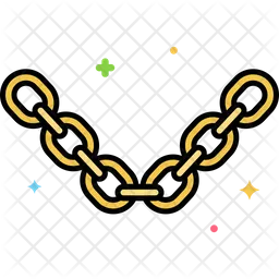 Gold Chain  Icon