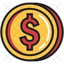 Gold Coin Finance Icon