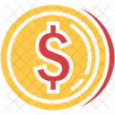 Gold Coin Finance Icon