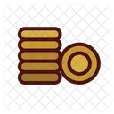 Gold Coin Stack Money Finance Icon