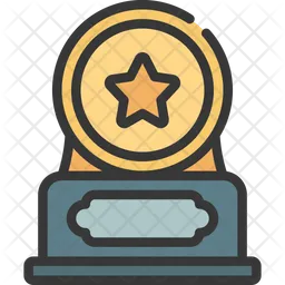 Gold Coin Trophy  Icon