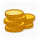 Gold Coins Money Finance Icon