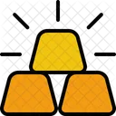 Gold Gold Bars Gold Ingots Icon