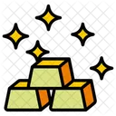 Gold Ingot Gold Finance Icon