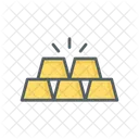 Gold Ingots Gold Bar Gold Icon