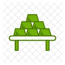 Bullion Gold Ingot Icon