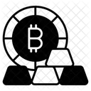 Gold Ingots Bars Icon