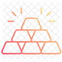 Gold Ingots Gold Bricks Gold Icon