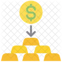 Gold investment  Icon