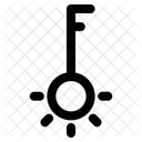 Key Security Golden Key Icon