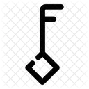 Key Security Golden Key Icon