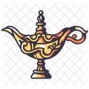 Lamp Aladdin Ancient Icon