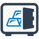 Safe Locker Gold Icon