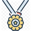 Gold Medal Championship Medal Icon
