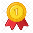 Gold Medal Prize Icon