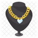 Gold Necklace  Symbol