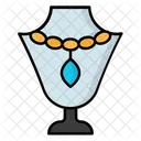 Gold Neckless Icon
