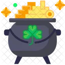 Gold Saint Patricks Day Cultures Icon