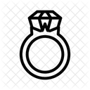 Gold Ring  Icon