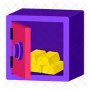 Gold Safe Gold Safe Icon