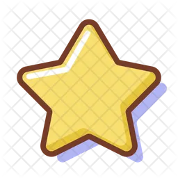 Gold star  Icon