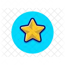 Gold Star Star Rating Icon