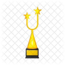 Gold trophy  Icon