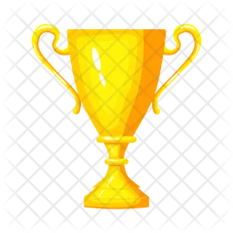 Gold trophy  Icon