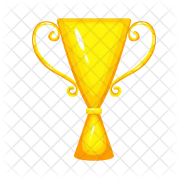 Gold trophy  Icon