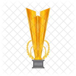 Gold trophy  Icon