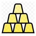 Goldbarren  Symbol