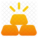 Goldbarren  Symbol