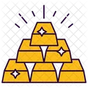 Goldbarren  Symbol