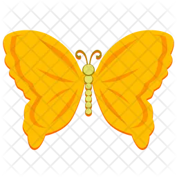 Golden Butterfly  Icon
