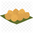 Golden Drops Thai Dessert Food Icon