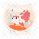 Golden Fish  Icon