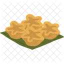 Golden flowers  Icon