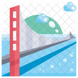 Golden Gate Bridge  Symbol